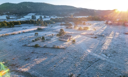 Temperaturas negativas cobrem Lages de branco e exigem cuidados da população