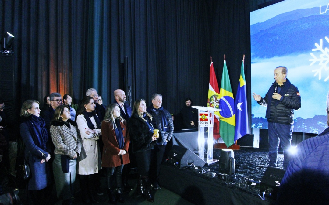 Lages sedia o lançamento da Temporada de Inverno 2025, iniciativa do Governo do Estado de Santa Catarina