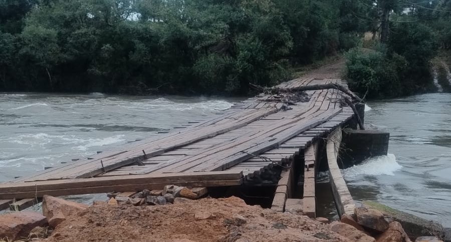 Secretaria da Agricultura faz levantamento dos danos causados pelas chuvas na área rural de Lages
