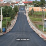 Otacílio Costa avança em infraestrutura com novas ruas pavimentadas nos bairros Fátima e Centro Administrativo