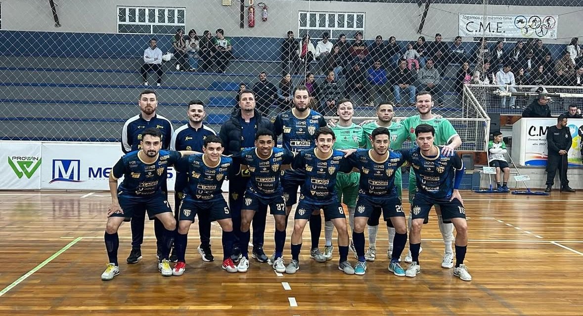 Lages Futsal vence fora de casa e assume liderança da Série Prata do Catarinense