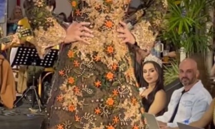 Dança das Grimpas Vestido de Ana Paula Pires Coelho brilha na 35ª Festa Nacional do Pinhão, levando Lariane Rodrigues ao título de 1ª Princesa