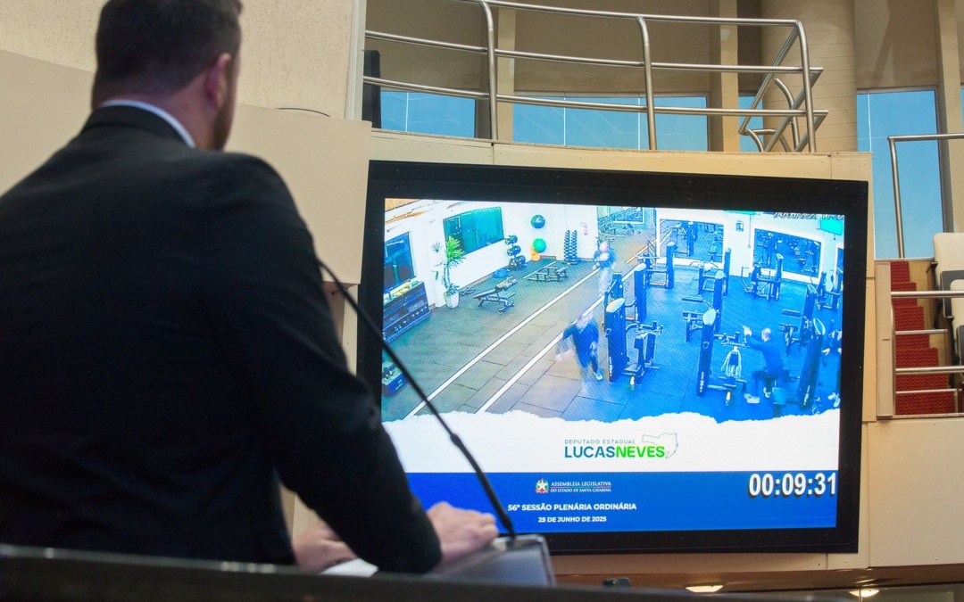 Deputado Lucas Neves defende policial penal que evitou tragédia em academia de Lages