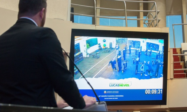 Deputado Lucas Neves defende policial penal que evitou tragédia em academia de Lages