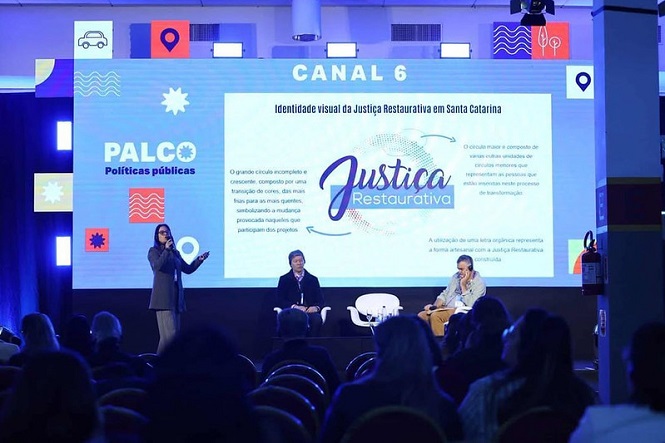 Programa de Justiça Restaurativa do PJSC ganha destaque em eventos na capital e São José