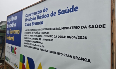 Otacílio Costa terá nova Unidade Básica de Saúde no bairro Casa Branca