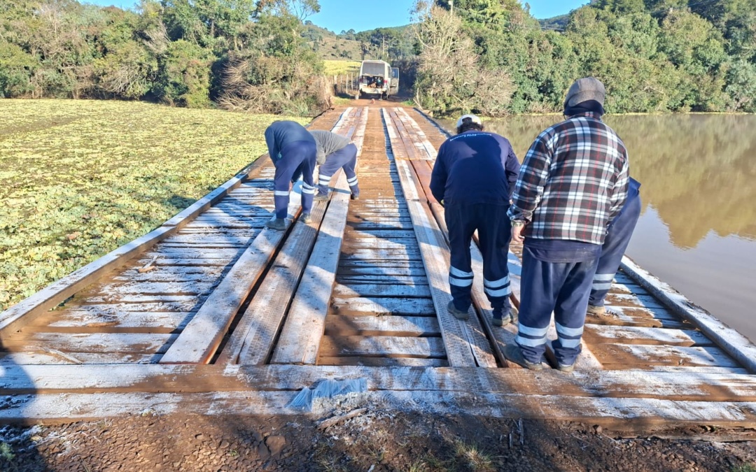 Ponte da Ilhota do Salto já está liberada para o tráfego