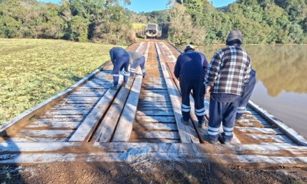 Ponte da Ilhota do Salto já está liberada para o tráfego