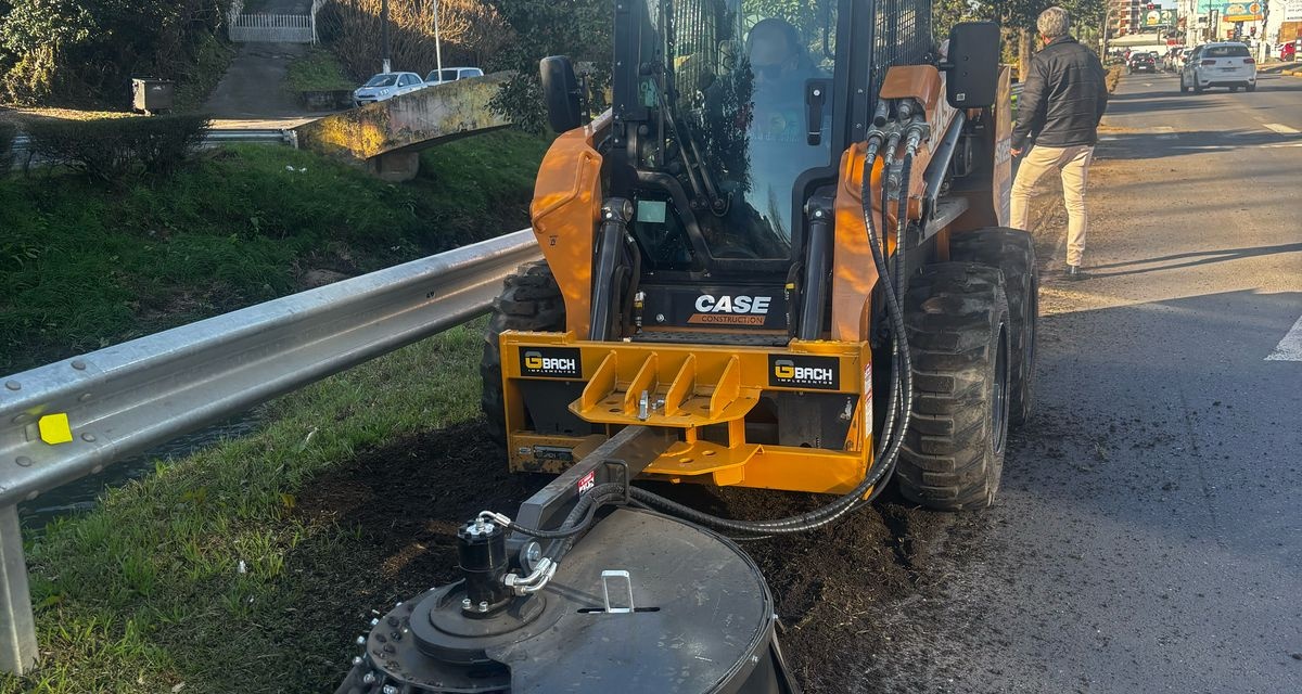 Prefeitura de Lages mantém força-tarefa de limpeza na avenida Belisário Ramos e avança nos bairros