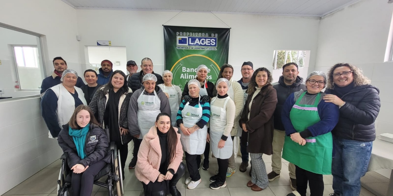 Banco de Alimentos e Senar promovem oficina de processamento de carne de frango com propósitos de ofertar expansão de alternativas criativas e dos negócios econômicos em Lages