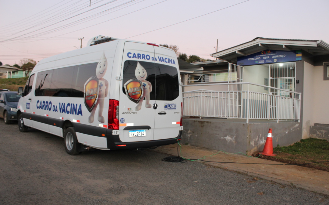 Carro da Vacina estará no bairro Passo Fundo neste sábado