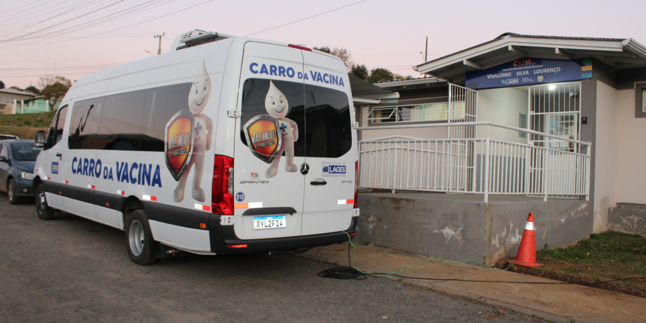 Carro da Vacina estará no bairro Passo Fundo neste sábado