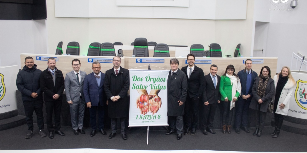 Um ato de amor e solidariedade: doação de órgãos é tema de sessão especial da Câmara de Lages