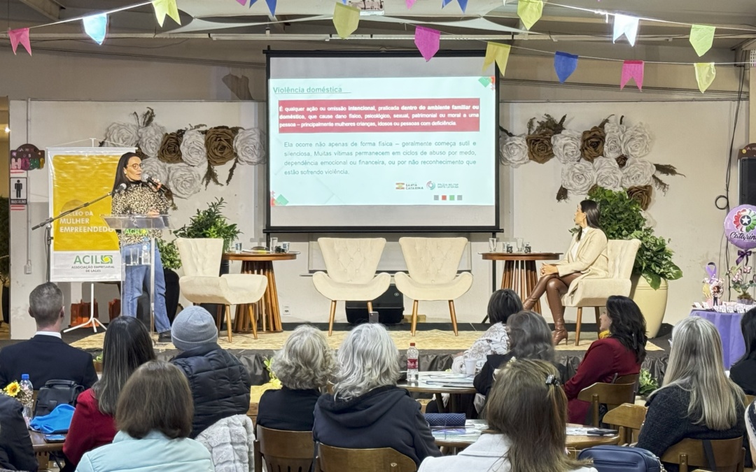 Mulheres rompem o silêncio em noite de conscientização e fortalecimento em Lages