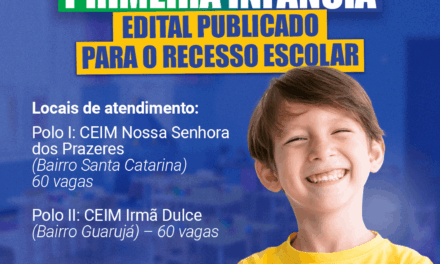 Programa Estação do Brincar Primeira Infância com inscrições abertas