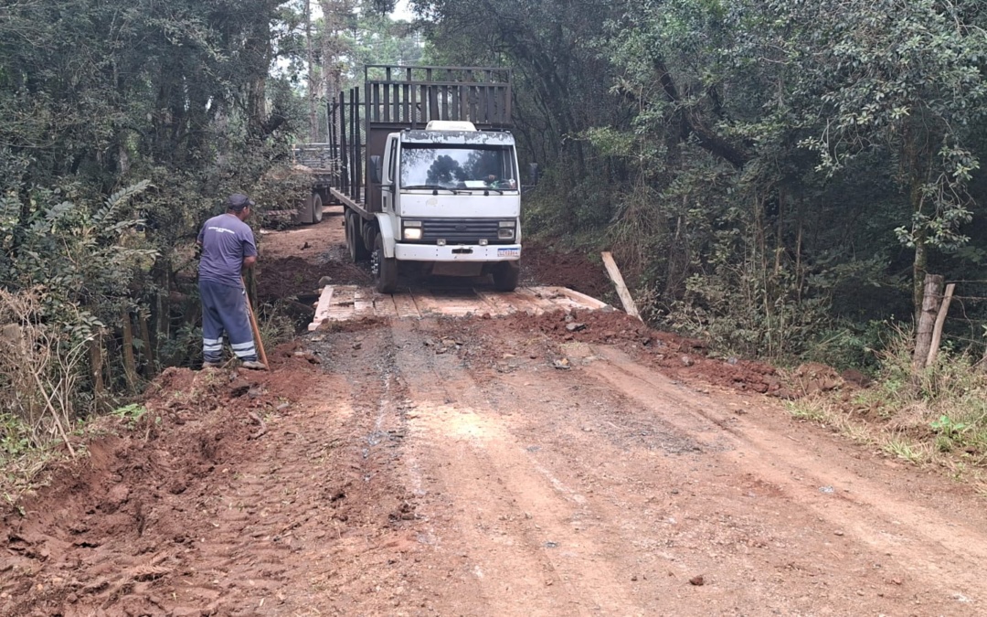 Reforma da Ponte 2 na estrada do Passo dos Fernandes está concluída