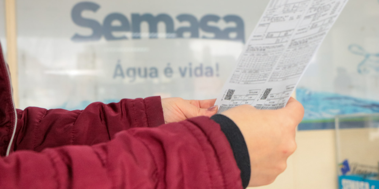 Tarifa Social garante desconto na conta de água para famílias de baixa renda