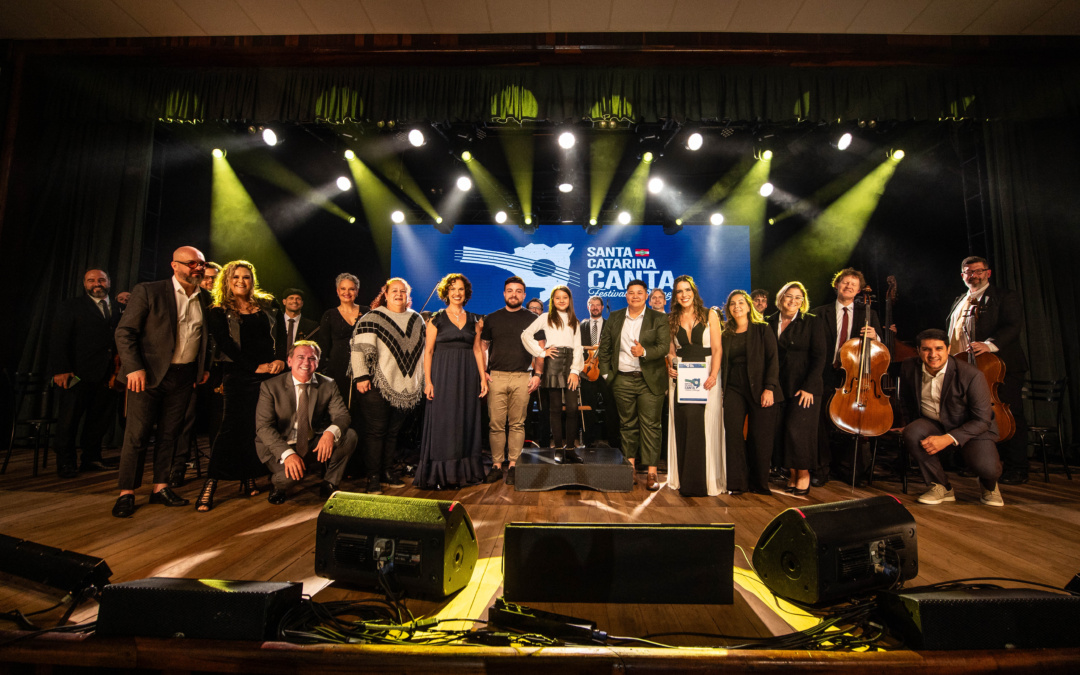 Festival “SANTA CATARINA CANTA” inicia etapas regionais na Serra neste domingo – Veja datas e locais!