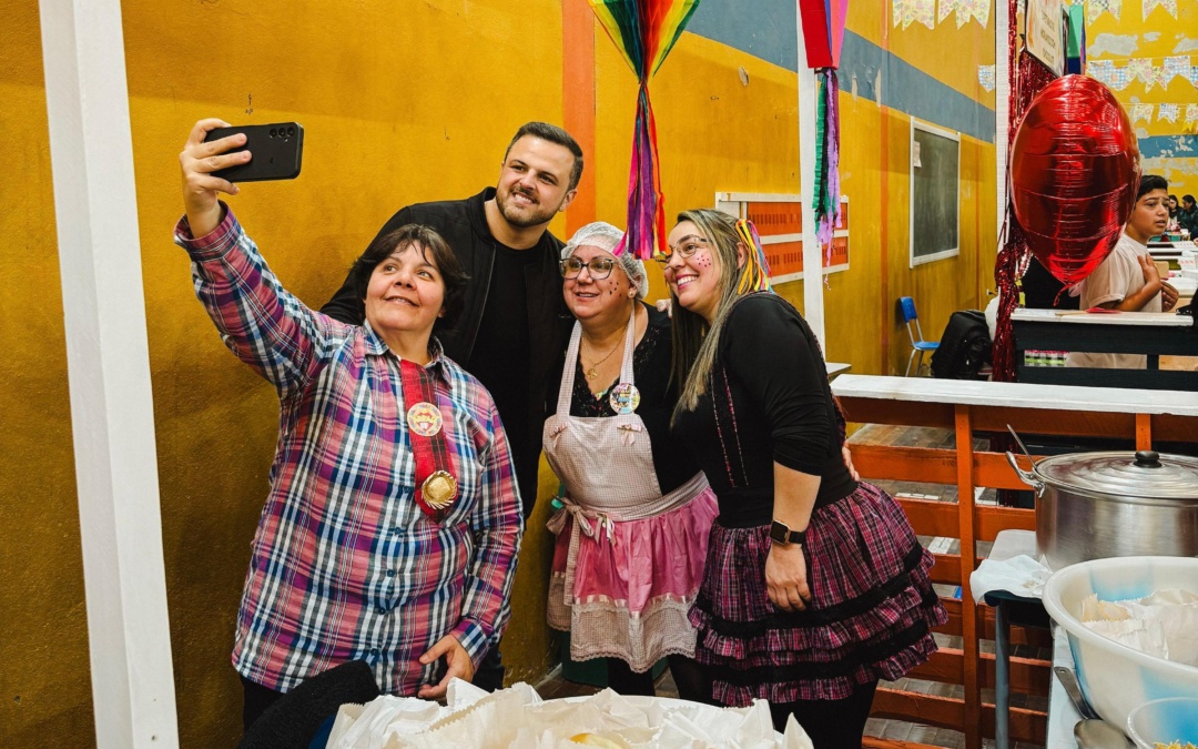 Lucas Neves aproxima mandato da população em Otacílio Costa