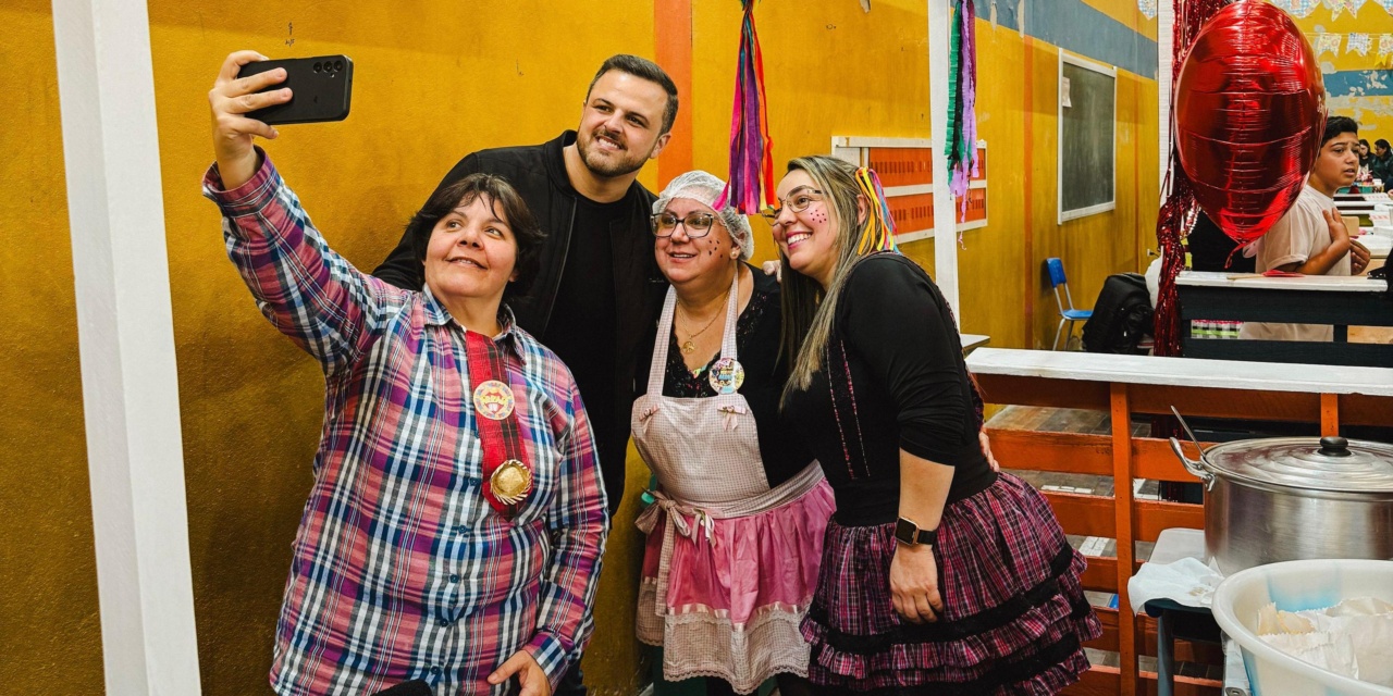 Lucas Neves aproxima mandato da população em Otacílio Costa