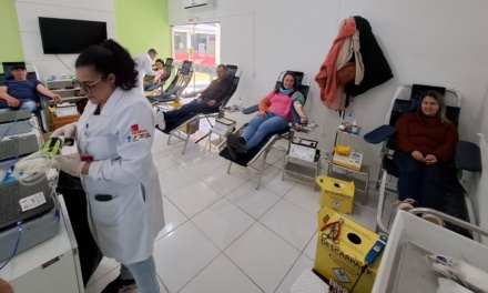 Campanha de doação de sangue mobiliza moradores de Bocaina do Sul