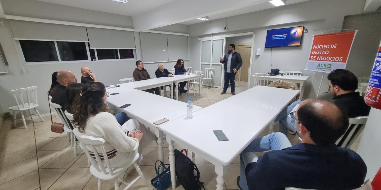Liderança magnética é tema de palestra do Núcleo de Gestão de Negócios da ACIL