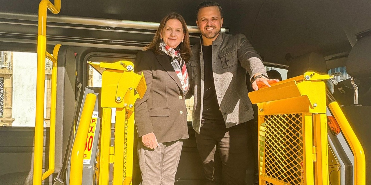 Van nova fortalece o esporte em Lages com apoio do deputado Lucas Neves