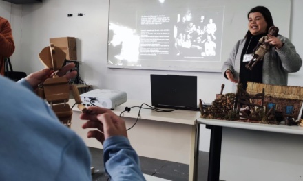 Em ação do CNJ e TJSC, adolescentes do Case de Lages conhecem bastidores do cinema local