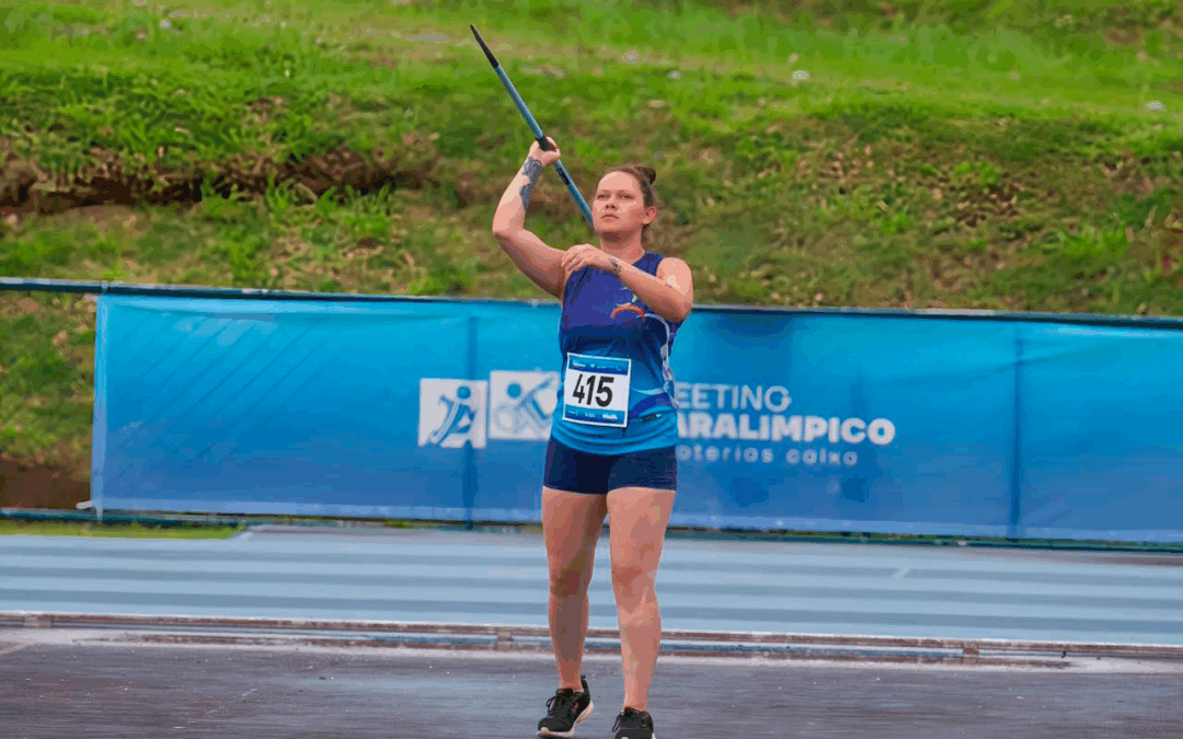 Orgulho Lageano ❤ – Acostumada com o pódio, Adriane abrilhantará os Jogos Abertos Paradesportivos de Santa Catarina pela sexta vez com sua participação na primeira edição da história em Lages