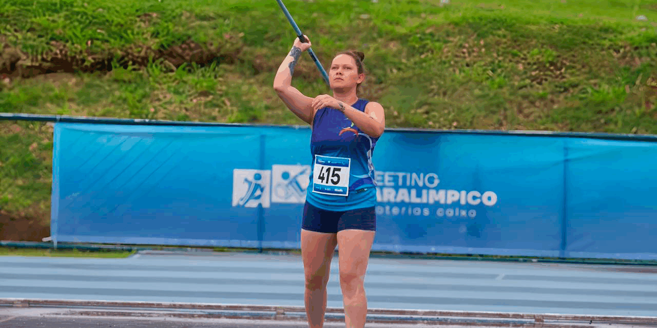 Orgulho Lageano ❤ – Acostumada com o pódio, Adriane abrilhantará os Jogos Abertos Paradesportivos de Santa Catarina pela sexta vez com sua participação na primeira edição da história em Lages