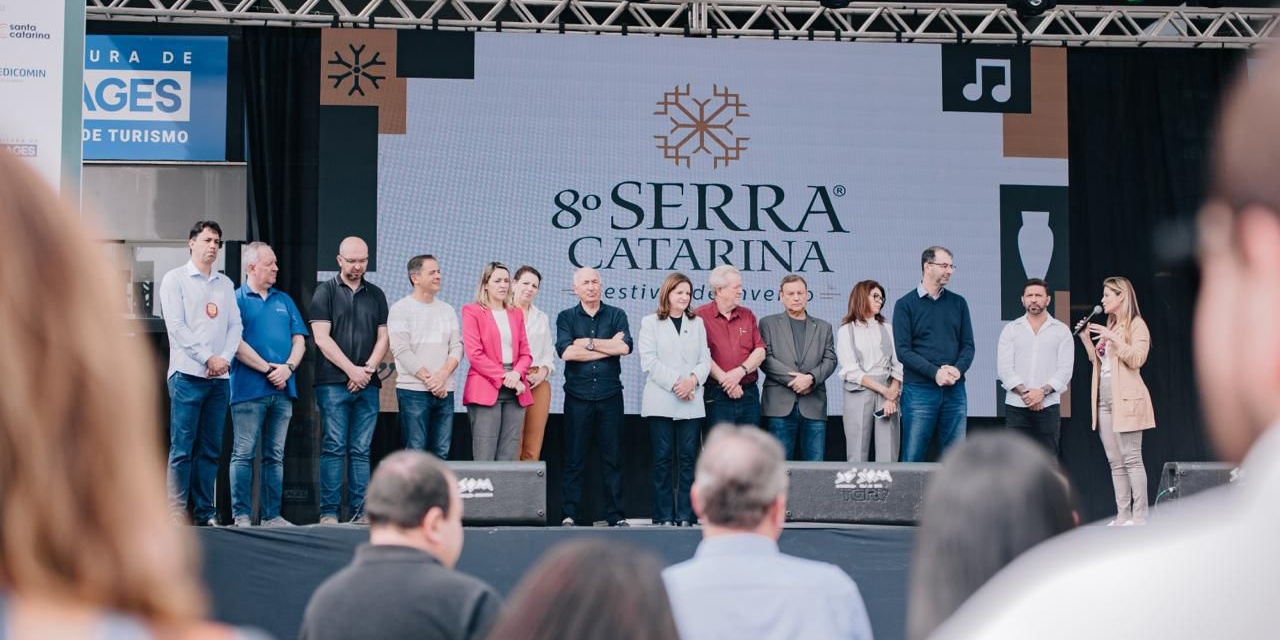 Aberta a 8ª edição do Serra Catarina Festival de Inverno, o maior festival de inverno do Brasil