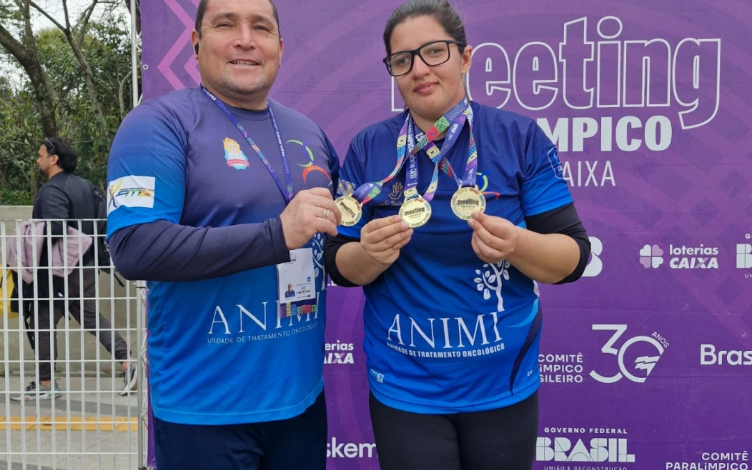 Amanda Caroline Schuck conquista três ouros no Meeting Olímpico Loterias Caixa em São Paulo
