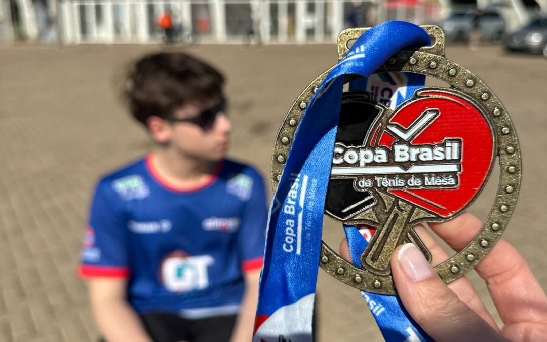 Arthur Branco conquista título na Copa Brasil de Tênis de Mesa e mira Paralimpíadas de 2028