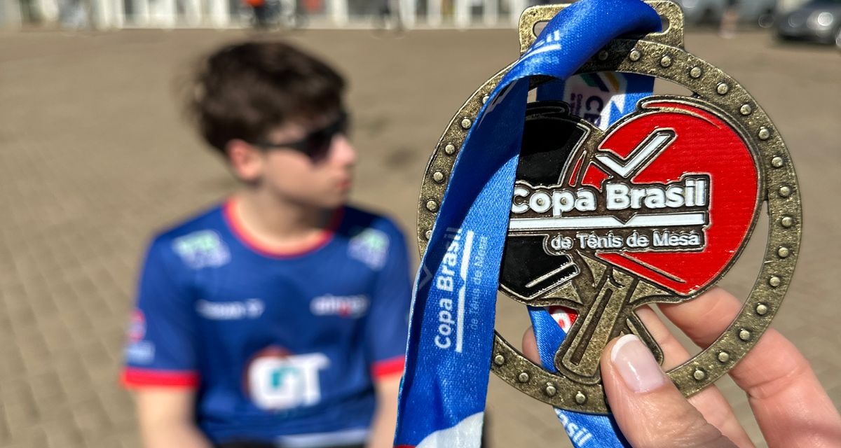 Arthur Branco conquista título na Copa Brasil de Tênis de Mesa e mira Paralimpíadas de 2028