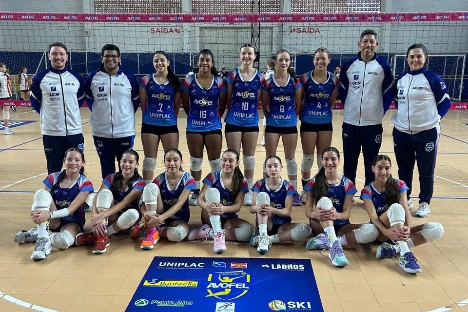 Avofel conquista título da 3ª etapa do Catarinense Sub-14 de Vôlei em Lages