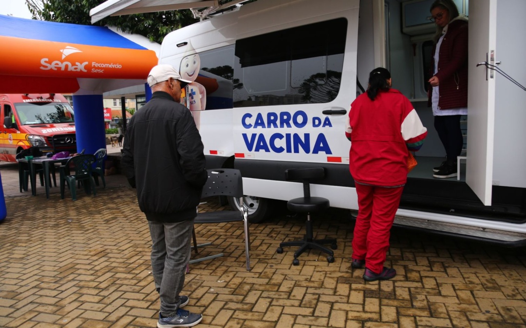 Carro da Vacina: Secretaria da Saúde divulga agenda itinerante de vacinação para setembro