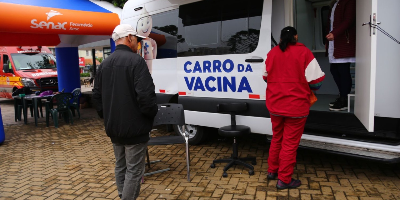 Carro da Vacina: Secretaria da Saúde divulga agenda itinerante de vacinação para setembro