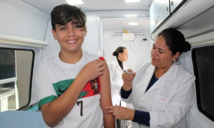 Carro da Vacina estará na tarde dessa quinta-feira no calçadão da Praça João Costa