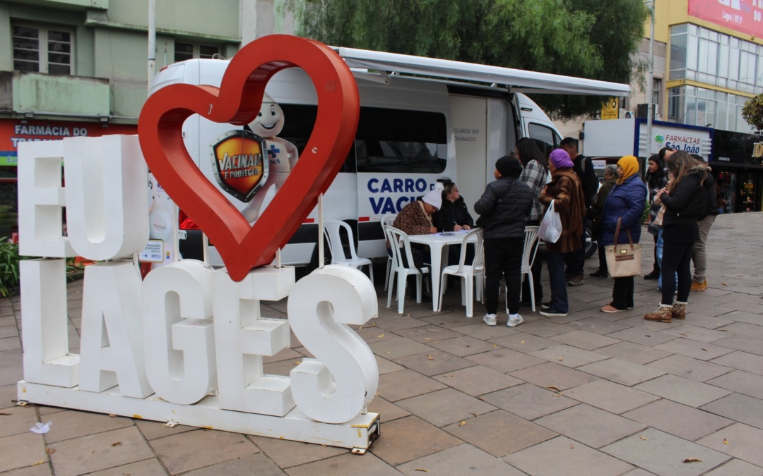 Carro da Vacina viabilizou a aplicação de mais de três mil doses no primeiro semestre
