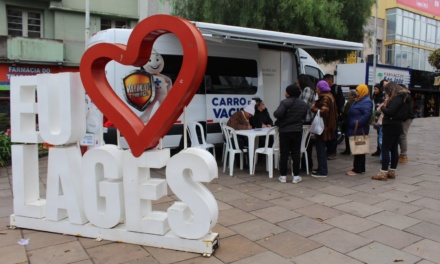 Carro da Vacina viabilizou a aplicação de mais de três mil doses no primeiro semestre