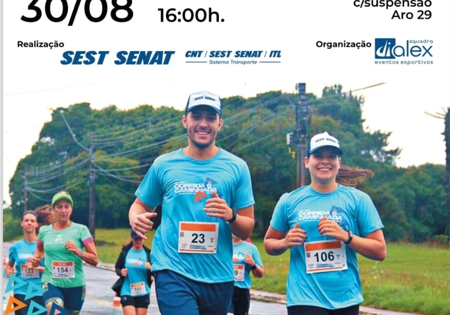 Circuito Sest Senat de Corrida terá bicicletas aro 29 como prêmio