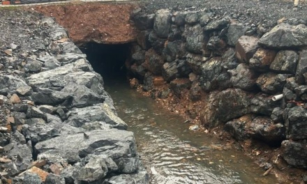 Contenção de encostas: mais uma obra finalizada