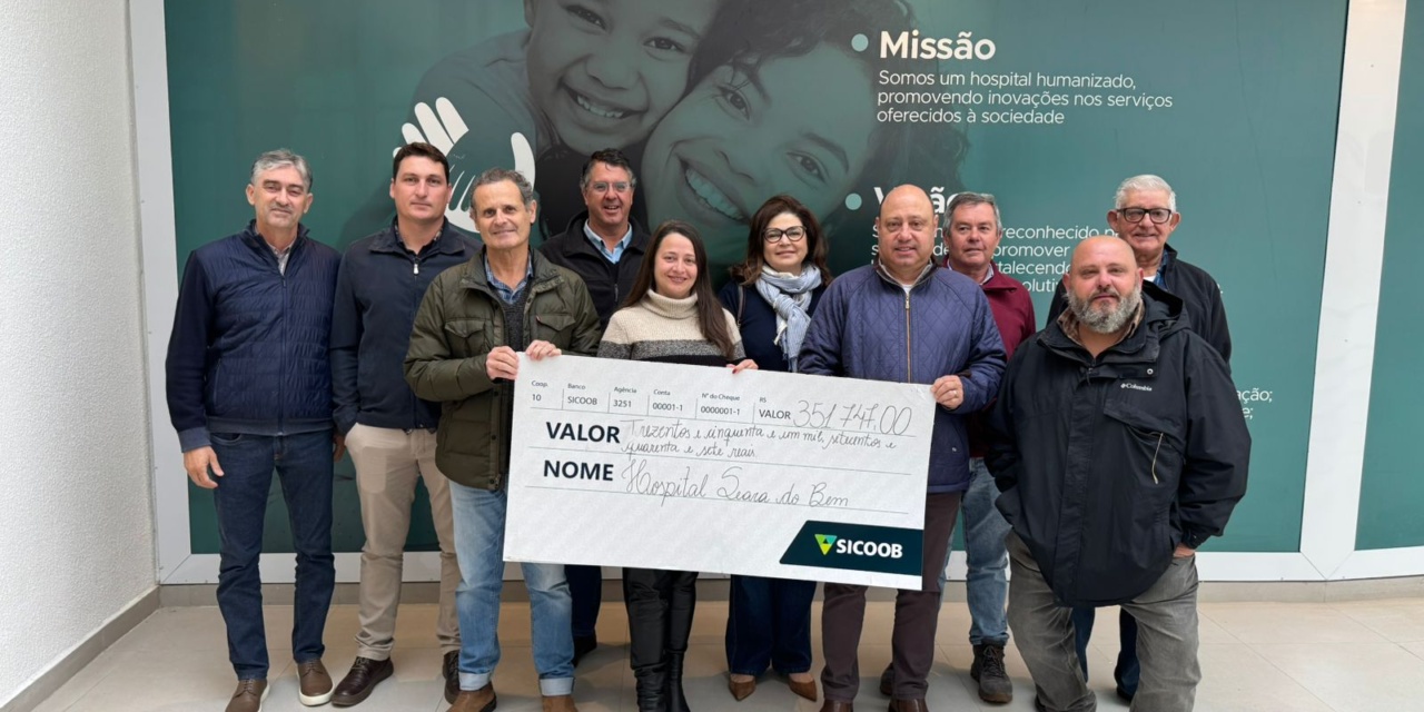 Sindicato Rural entrega ao Hospital Infantil valor arrecadado no leilão Agro do Bem