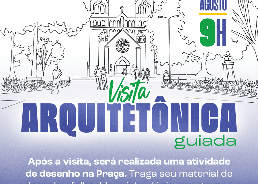 Evento convida lageanos a redescobrir a cidade por meio da arquitetura e do desenho