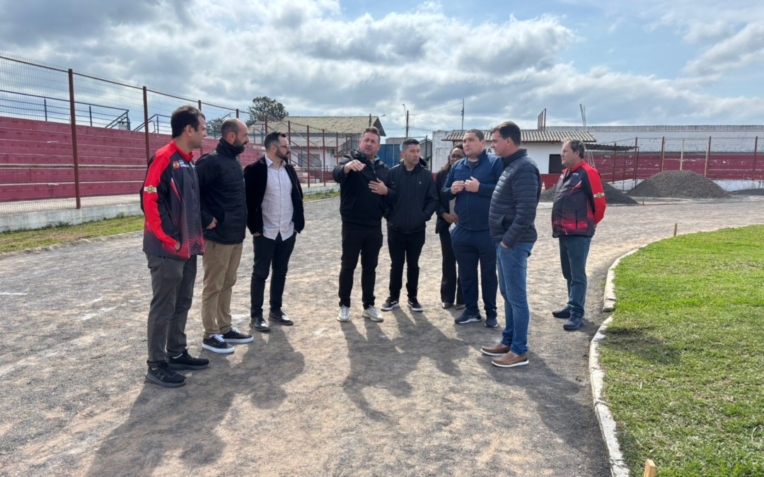 Federação Catarinense de Atletismo vistoria pista do Estádio Vidal Ramos Júnior para os Parajasc