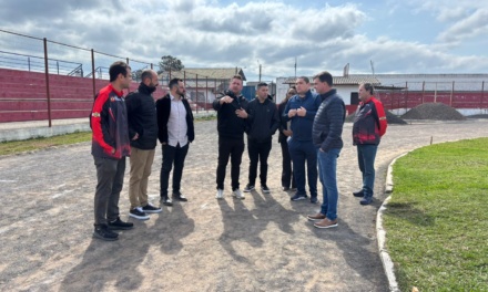 Federação Catarinense de Atletismo vistoria pista do Estádio Vidal Ramos Júnior para os Parajasc