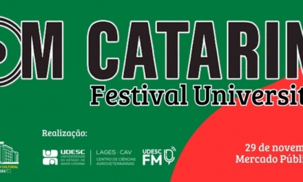 Festival Musical Som Catarina Universitário abre inscrições para revelar novos talentos