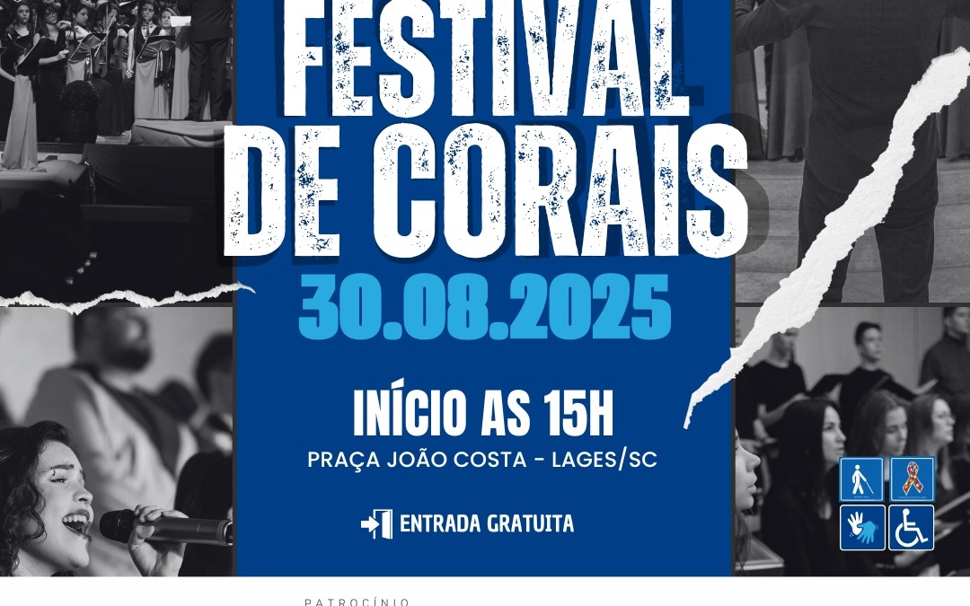 Festival de Corais em Lages promete emocionar com homenagem a Daniel Lucena