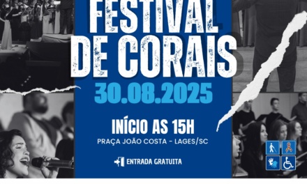 Festival de Corais em Lages promete emocionar com homenagem a Daniel Lucena