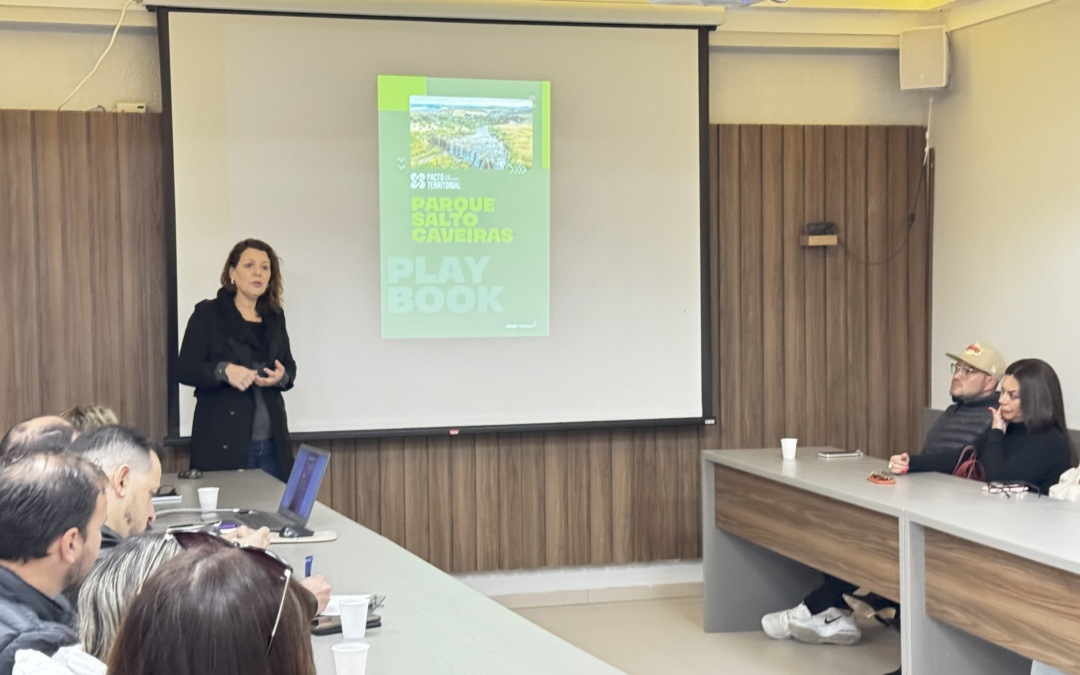 Parque Salto Caveiras foi pauta da reunião do Núcleo de Imobiliárias e Corretores da ACIL